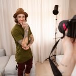 Damien Soup is a horny tattooed cowboy who loves to have some fun during his photoshoots
