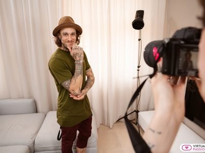 Damien Soup is a horny tattooed cowboy who loves to have some fun during his photoshoots